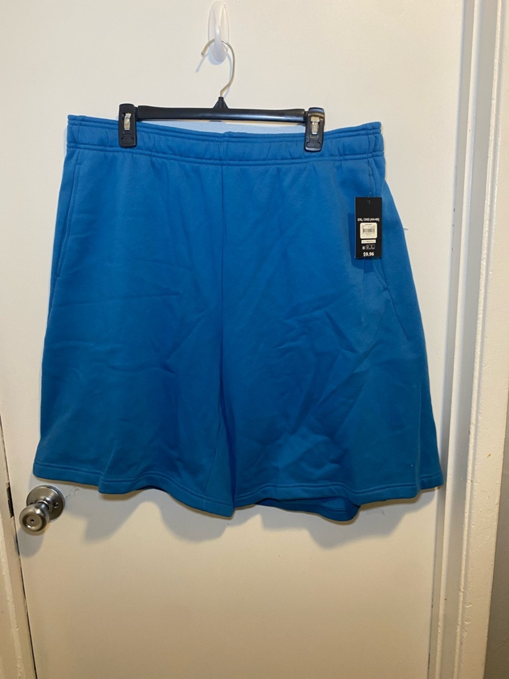 Athletic Works Men's Bright Blue Athletic Shorts